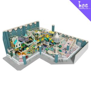 China Custom Jungle Theme Indoor Playground for Kids with Slides and Ball Pits factory