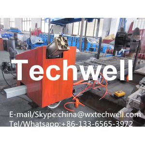 Custom Portable Downspout Machine / Mobile Rainspout Forming Machine