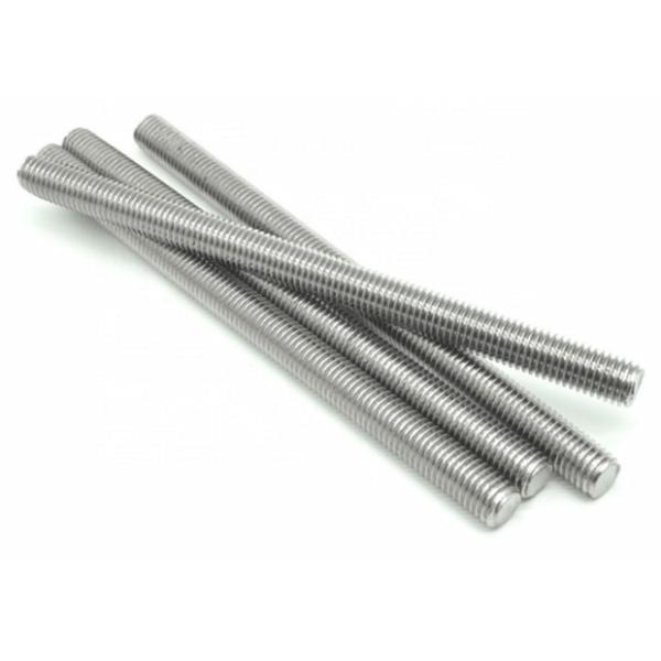 Polished Stainless Steel Fully Threaded Rods Anti Corrosion IATF16949