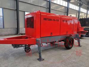 China Lightweight Concrete Pumping Machine , Small Cement Pump For House Construction factory