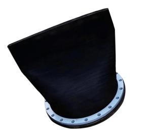 China EPDM Rubber ANSI 150LB Ss316 Flanged Duckbill Check Valve Easy To Install factory