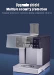 55KG Intelligent Snowlake Stainless Steel Ice Machine Black 220V 50HZ