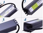 60w waterproof led driver 110-220v ac to dc power supply for outdoor / indoor