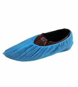 China Non Woven Ppe Plastic Shoe Protectors Covers Non Slip factory