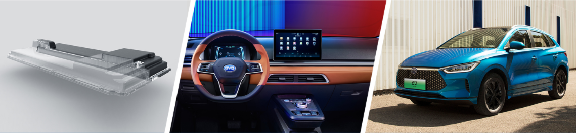 2024 Made BYD EV Car 5 Seats Electric Adult Vehicle Automotive Electric Car with Fast Charge 0.5 Hours Charging Time
