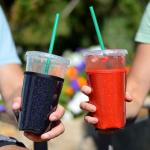 Glitter Insulated Neoprene Iced Coffee Sleeves