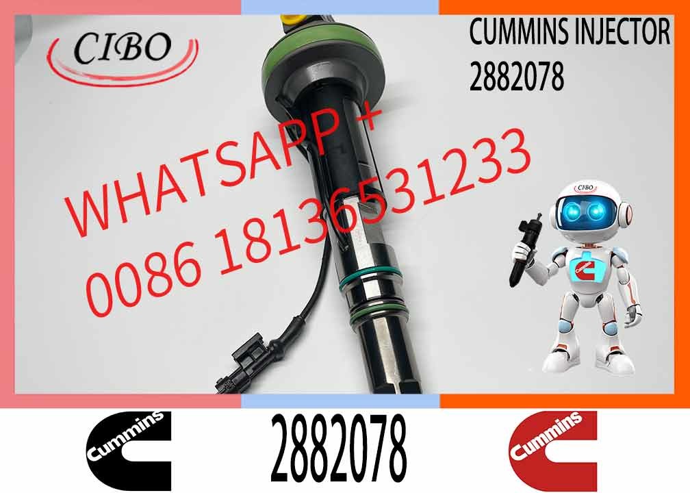 NINE BRAND High Quality Diesel Injector 2882078 Qsk19 Injector Fuel Injector 2882078