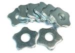 Customized Edco Scarifier Parts TCT Carbide Cutters Parts Zinc Coating