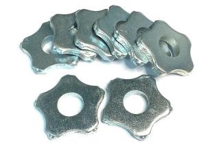 China Customized Edco Scarifier Parts TCT Carbide Cutters Parts Zinc Coating factory