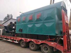 China Industrial Durable Horizontal Steam Boiler , Wood Fired Boiler Install Quickly factory