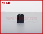 Black D Clam VK63B Black D Clamp Glass Spigot Square Design Swimming Pool Fence