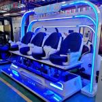 2022 Hot sale vr simulator 9d 4 seats virtual reality cinema for VR theme park