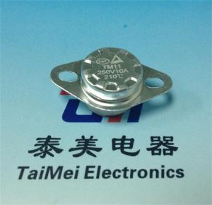 China 10A 250VAC Ceramic Thermo Disc Thermostat With Loose Bracket factory