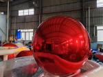 Custom PVC Christmas Large Mirror Ball Colors Outdoor Decorative Inflatable