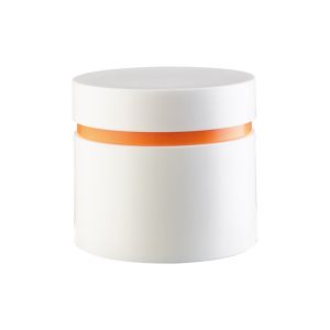China 120G 200G PP Plastic Cream Jar Empty Cream Container with Rabbler for Customized Colors factory