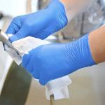 Latex Disposable Protective Gloves Household Cleaning Safe 100 PCS/Set