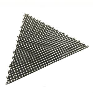 China 5mm pantalla led triangular para interior factory