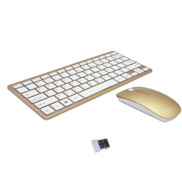 China Ergonomics Tablet Keyboard And Mouse Combo With Low Power Consumption factory
