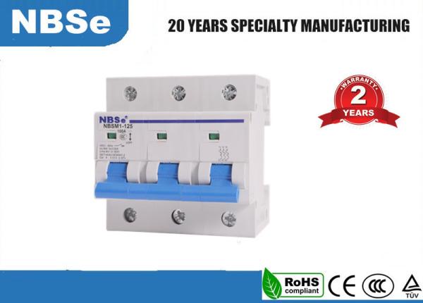 NBSe NBSM1-125 Industrial Type Circuit Breaker , Square D 125 Amp Circuit