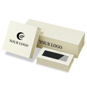 China Custom Size Accepted Recycled Materials Natural Gem Stone Necklaces Packaging Boxes factory