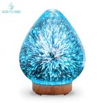 200ml 3D Glass Ultrasonic Aromatherapy Diffuser