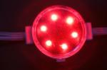 fully-Waterproof IP67 1.5W DC24V SMD3535 40mm RGB led pixel point source light