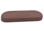Clamshell Slim Metal Glasses Case , Slim Reading Glasses Metal Case