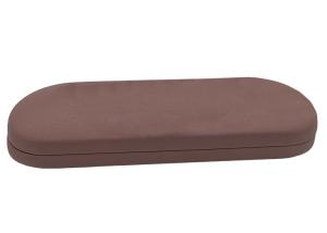 China Clamshell Slim Metal Glasses Case , Slim Reading Glasses Metal Case factory