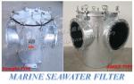 Right angle auxiliary machine sea water pump suction sea water filter, imported