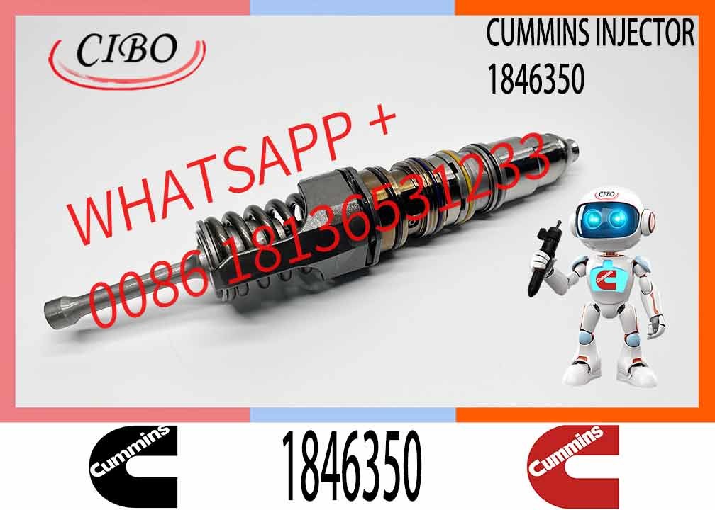 High Quality Common Rail Diesel Fuel Injector 1846315 1846350 For Scania HPI DC12.10/13 Engine For Cummins X15