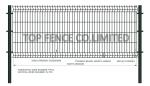 3D wire mesh fence panels