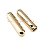 jiayang light gold screw type metal aglets for shoelace