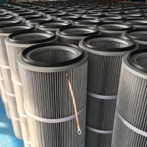 China Industrial Resistant Oil Washable Air Filter Cartridge , Easy To Install factory
