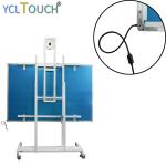 Silver Interactive Electronic Whiteboard 96 Inch For Education / Conference