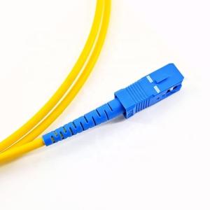 China G652D G655 Fiber Optic Cable Jumper LSZH Ftth Patch Cord factory