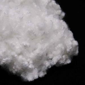 China Regenerated PET Staple Polyester Fibre 32mm Siliconized Conjugated Polyester Fiber factory