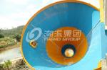 Water Playground Equipment / Fiberglass Water Slides in Themed Water Park