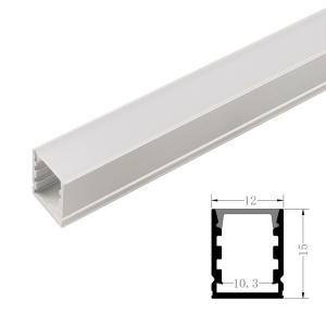 China 1215 LED Strip Light Extrusions 6063-T5 Aluminum Alloy Material factory