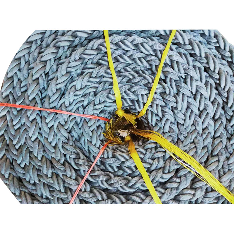 50mm Diameter PP UHMWPE Synthetic Marine Mooring Rope Strongest Fiber in the World