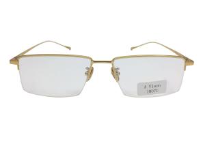 China Semi rim Men's titanium optical frame Classic eyewear high quality factory