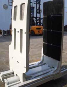 China Wooden Boxes Carton Clamp Forklift Clamp Attachment 1.5T 3306lbs factory
