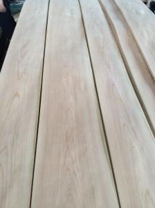 China American Cherry Natural Wood Veneer factory