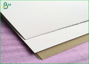 China One Side Coated 300gsm Duplex Board For Light Concrete Grouting Wall , Partition Wall Panel factory