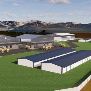 China Custom Design Prefab Steel Metal Frame Lightweight Warehouse factory
