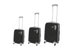 Girly ABS PC Luggage Bag Set Of 3 , Carry On Travel Trolley Suitcase Bag