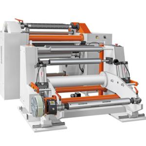 China Automatic Jumbo Roll Slitter Rewinder Paper Jumbo Roll Cutting Machine factory
