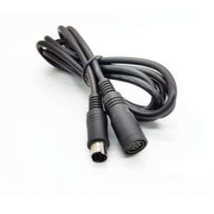 China Custom Male Female Extension Cable 9 Pin Mini Din Cable factory