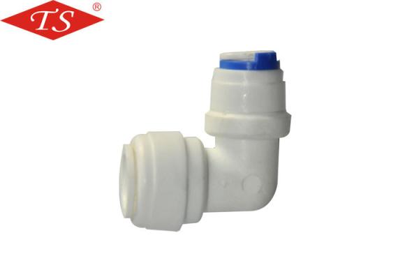 White Color Ro Filter Parts Plastic K604 Tee Joint Plug Male Connection Leakage