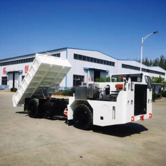 Backward Tipping Trackless Rubber Tyred Mining Utility Vehicles Ordinary Type WC5JE