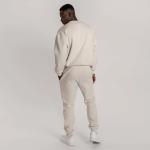 Fleece Fabric Unisex Long Sleeve 2 Pieces Tracksuit For Fitness